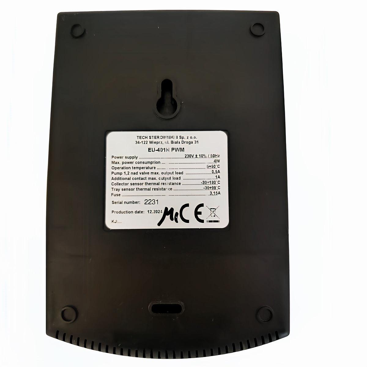 Tech EU-401N PWM Solarregelung 🌞 mit Grafikdisplay.