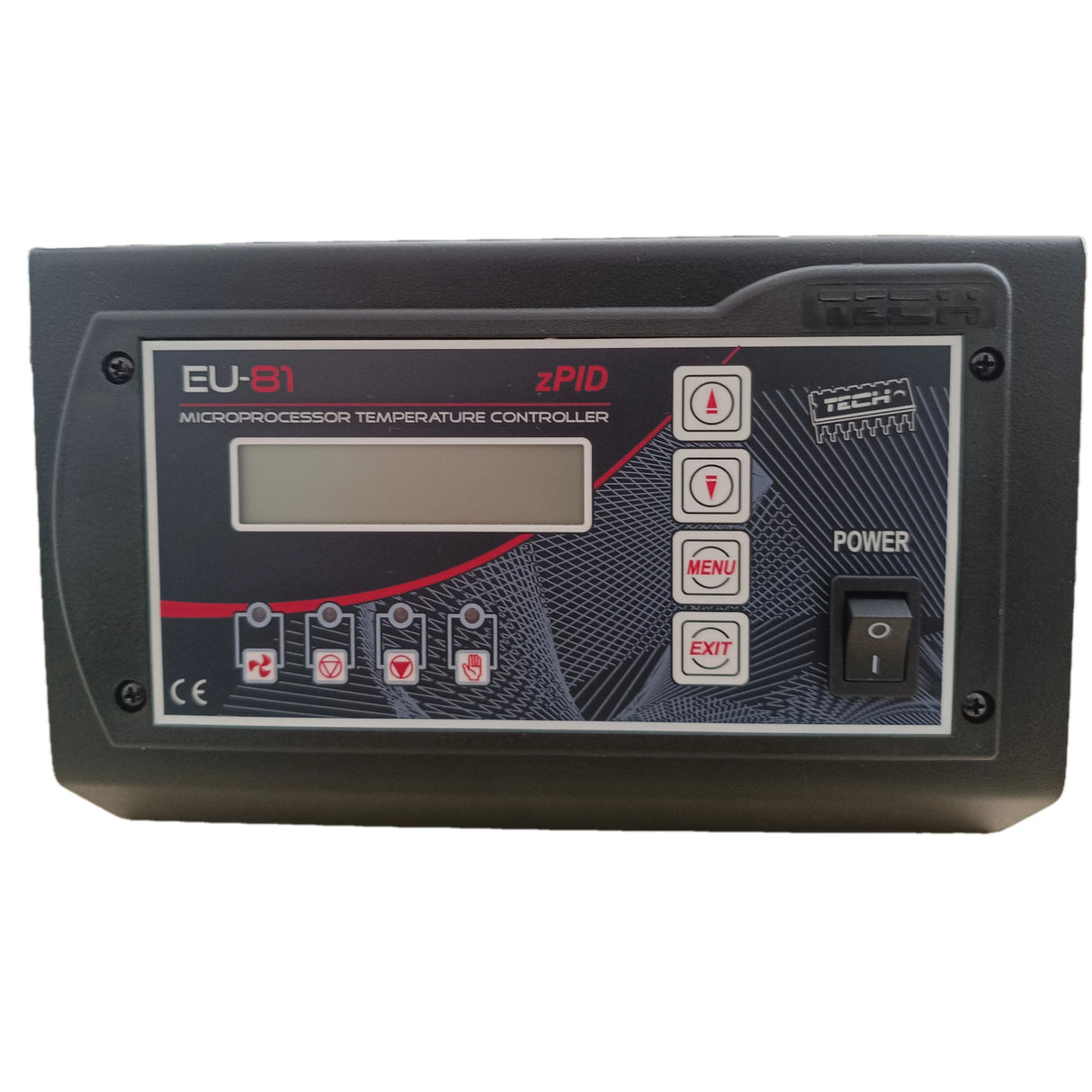 Technikai hőmérséklet-vezérlő EU-81 ZPID vezérlés szilárd üzemanyag-kazánokhoz