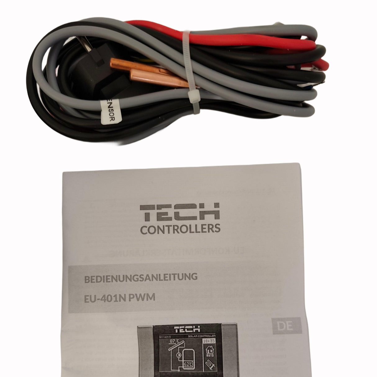 Tech EU-401N PWM Solarregelung 🌞 mit Grafikdisplay.