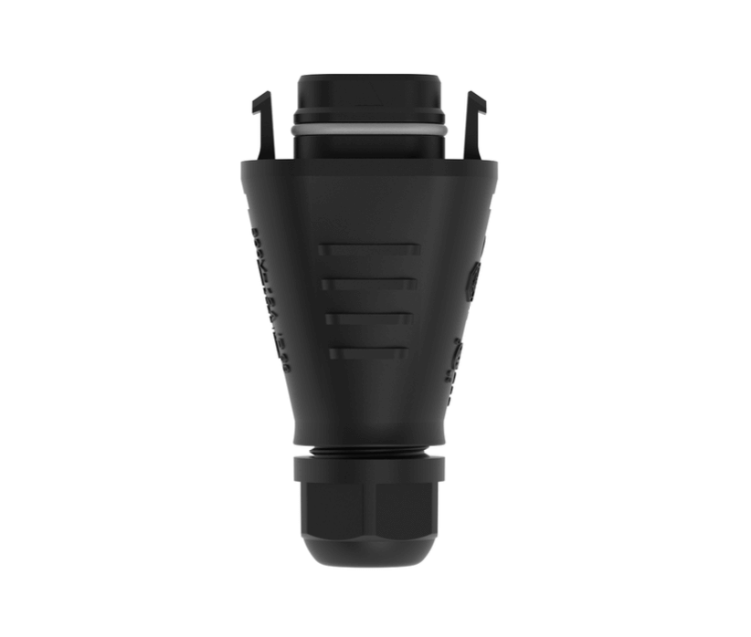 Hoymiles HMS-Anschlusskabel Field Connector auf Schukostecker/Steckdose Kabel.