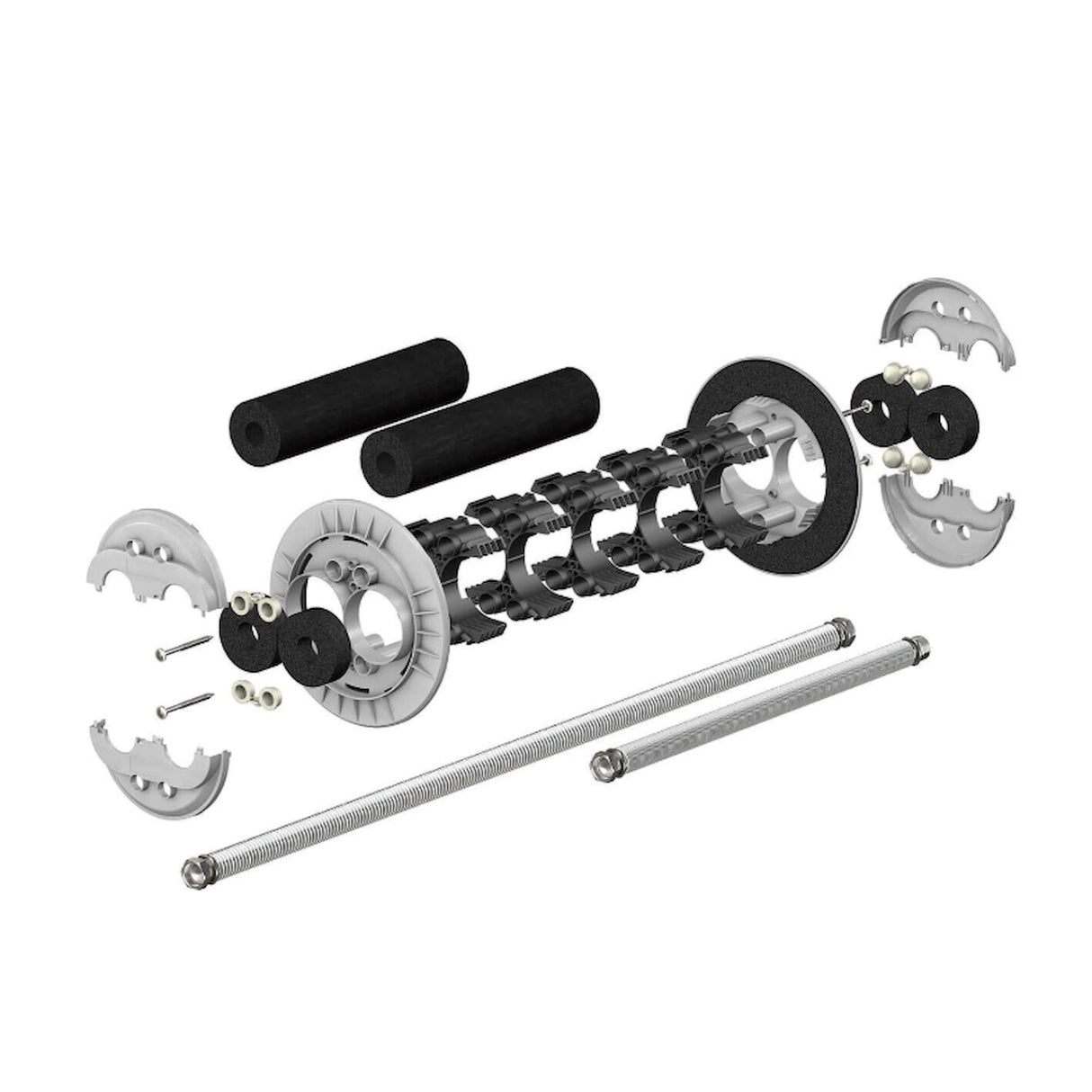 DOYMAfix® HP/O – Oberirdische Hauseinführung für Luft‑Wasser‑Wärmepumpen