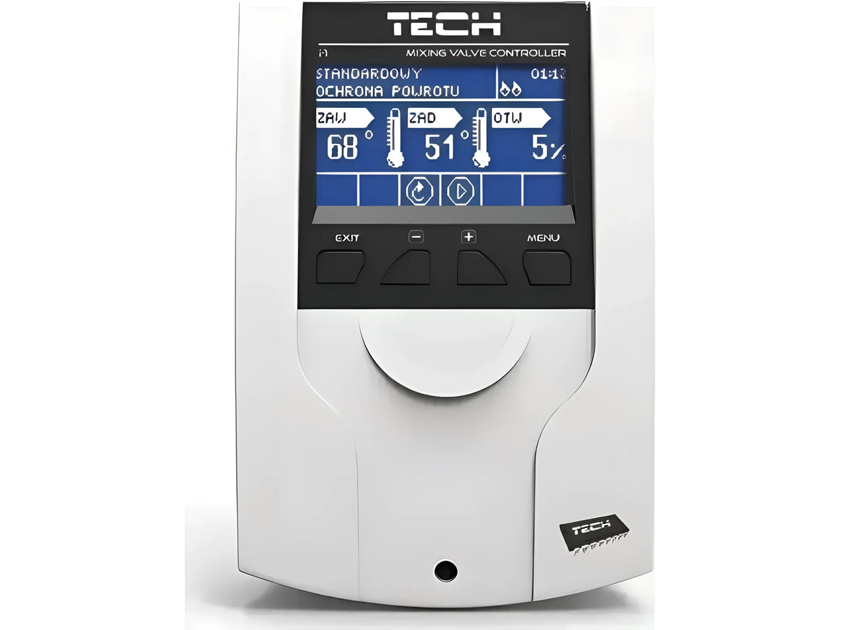 Witterungsgeführter Heizkreisregler für 1 Heiz- und 1 WW -kreis.