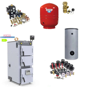 Heizung mit Hygienespeicher mit 2 WT