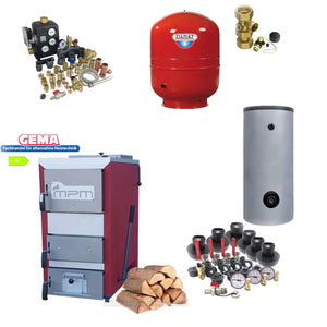 Heizung mit Hygienespeicher mit 1 WT