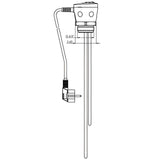 Brauchwasserspeicher 150 L mit Incoloy 825 Heizstab 3 kW.