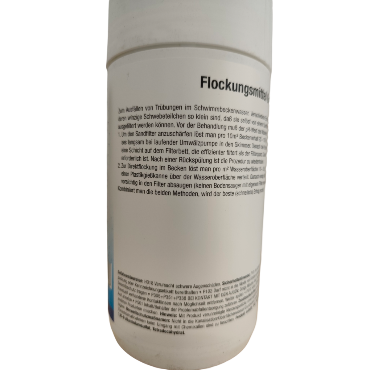 Flockungsmittel flüssig Pool.