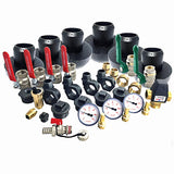 Anschlusspaket für Kombispeicher und Hygienespeicher.