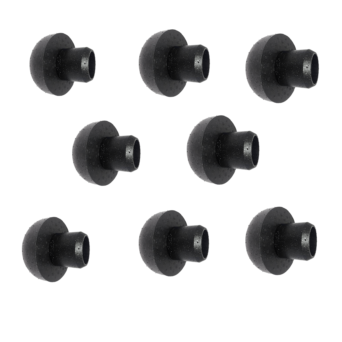 Set Pufferspeicher Isolierstopfen für 1½ Zoll (55mm) Anschlüsse - 8 Stk.