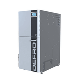 Defro Epsilon F 10 kW Pelletkessel mit autom. WT-Reinigung und Ascheaustragung.