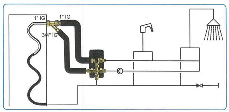 LK 551 Lanzenventil passend für HydroKit HWC.