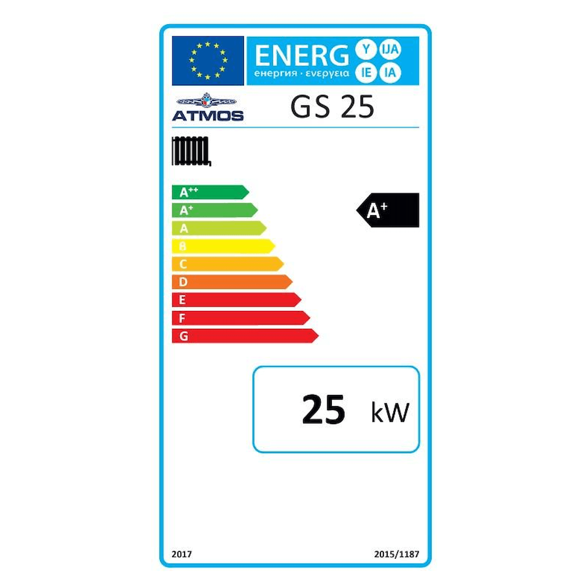 Atmos GS Holzvergaser 25 kW – Effizienter Vergaserkessel 🔥.