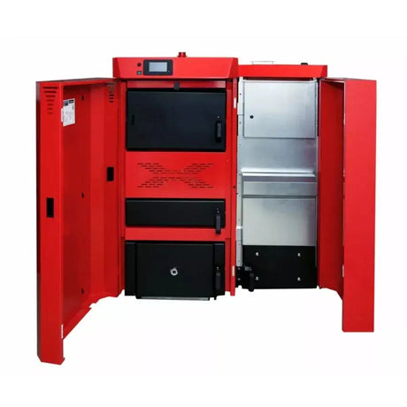 Thermoflux PID Logic Kombikessel 25 kW – Holz und Pellets 🔥🌿 Modernes Design.