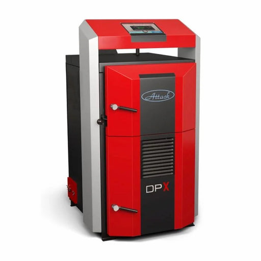 Holzvergaser ATTACK DPX 15 kW 🔥 mit innovativer Holzverbrennungstechnologie 🔄, umweltfreundlich 🌱 und robust.