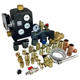 Komplettpaket Holzvergaser Attack SLX Lambda Touch 35 kW mit Pufferspeicher.