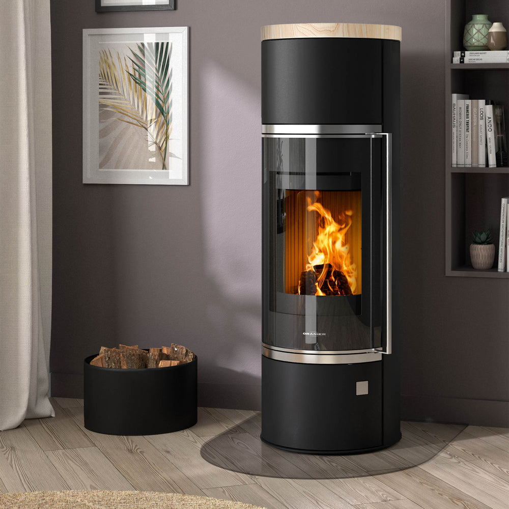Oranier Arena W+ 2.0 Speicherofen effizient und modern für nachhaltige Wärme in Wohnräumen