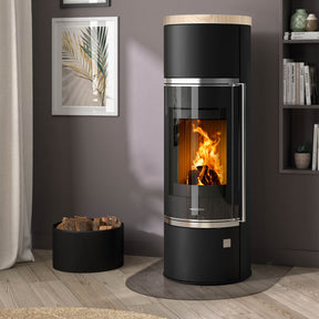 Oranier Arena W+ 2.0 Speicherofen effizient und modern für nachhaltige Wärme in Wohnräumen