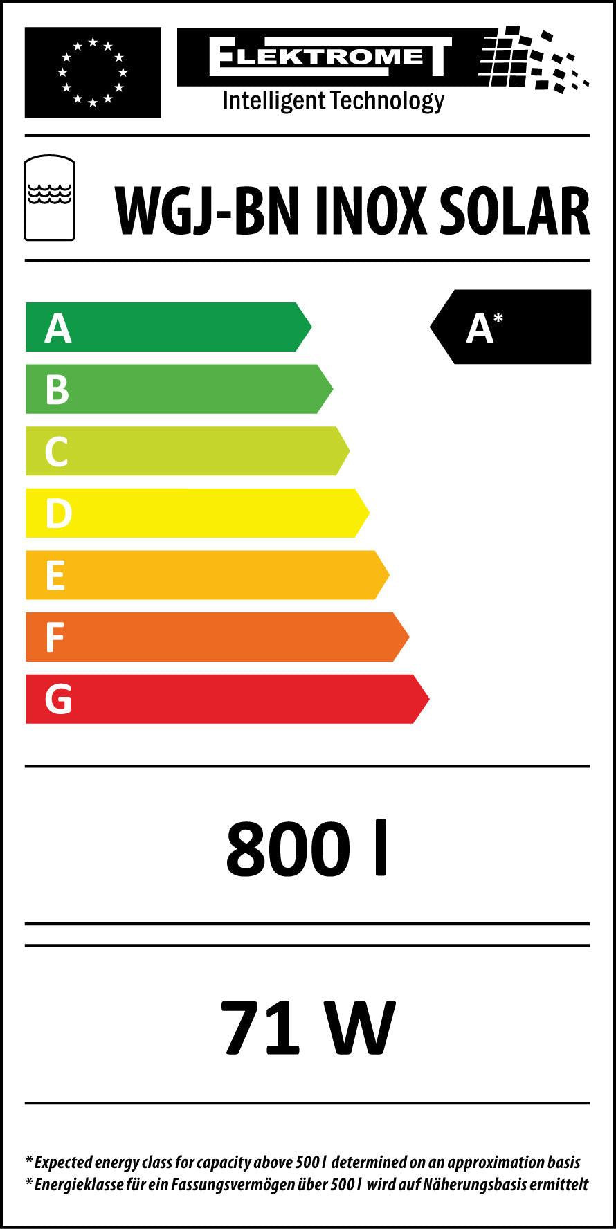 Hygienespeicher mit Solarregister & Isolierung A.