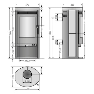 Effizient gestalteter Arbeitsbereich in modernem, stilvollem Design für optimale Produktivität und Eleganz