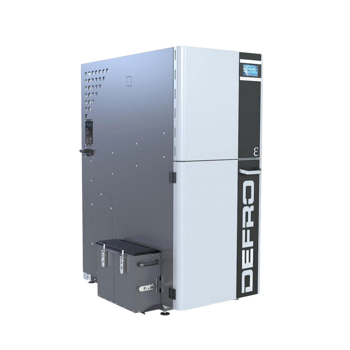 Defro Epsilon F Pelletkessel 25 kW mit autom. WT-Reinigung und Ascheaustragung