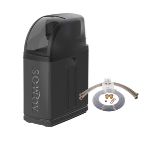 Aqmos Water Softener R2D2-32 BLACK EDITION with 1" Connection Set