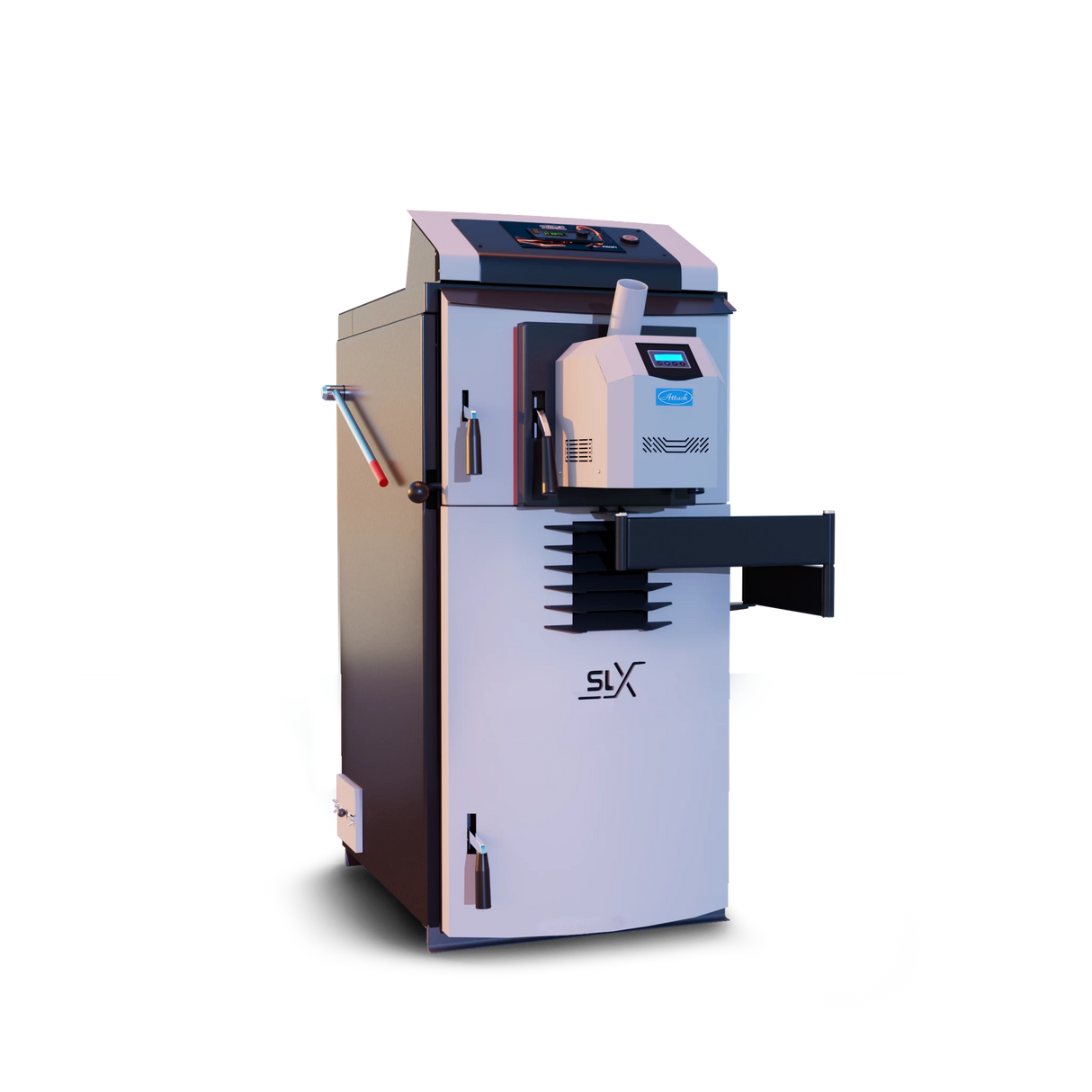 Kombinovaný kotol Attack SLX Combi 25 kW na drevo a pelety – účinnosť