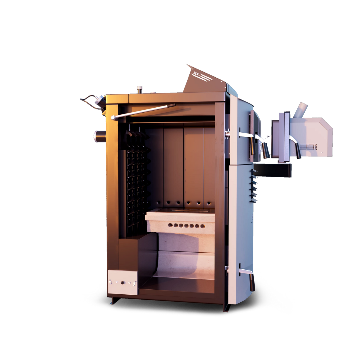 Kombinovaný kotol Attack SLX Combi 25 kW na drevo a pelety – účinnosť