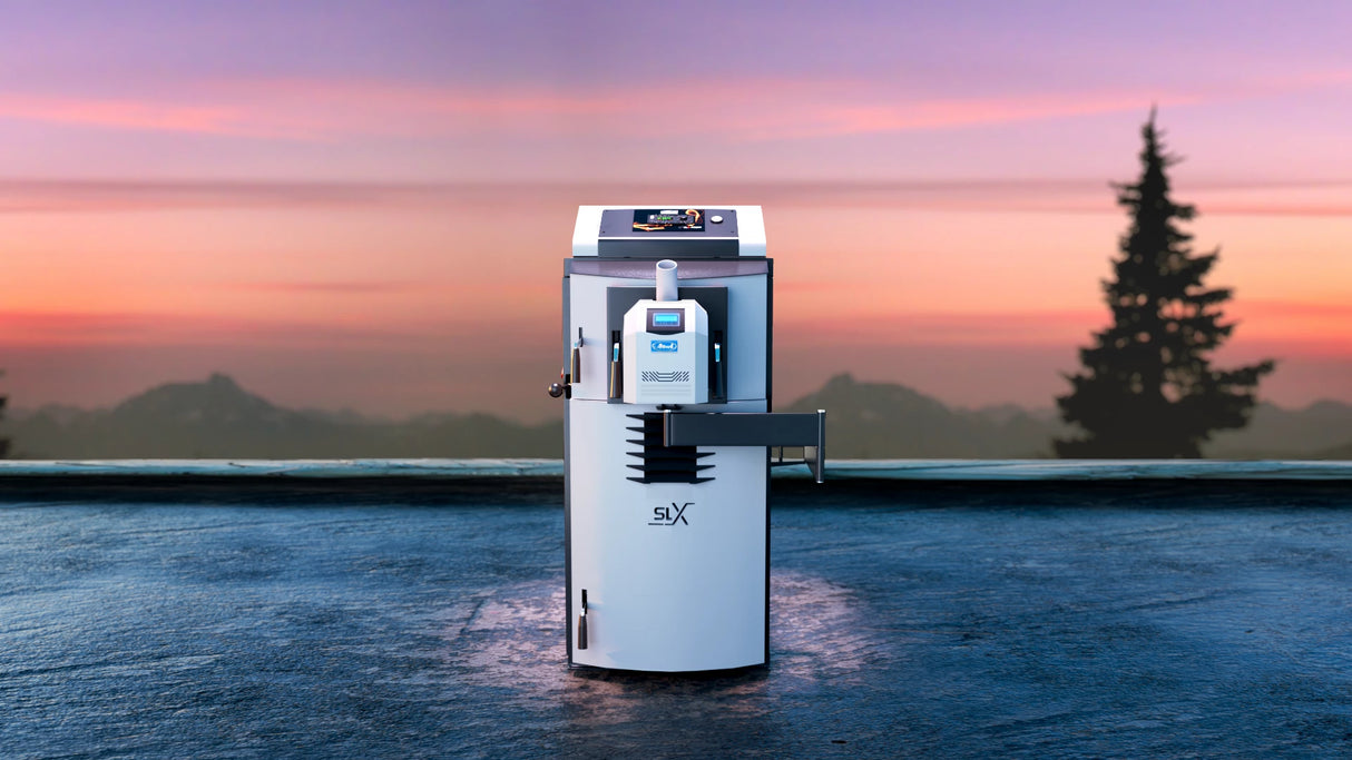 Kombinovaný kotol Attack SLX Combi 25 kW na drevo a pelety – účinnosť