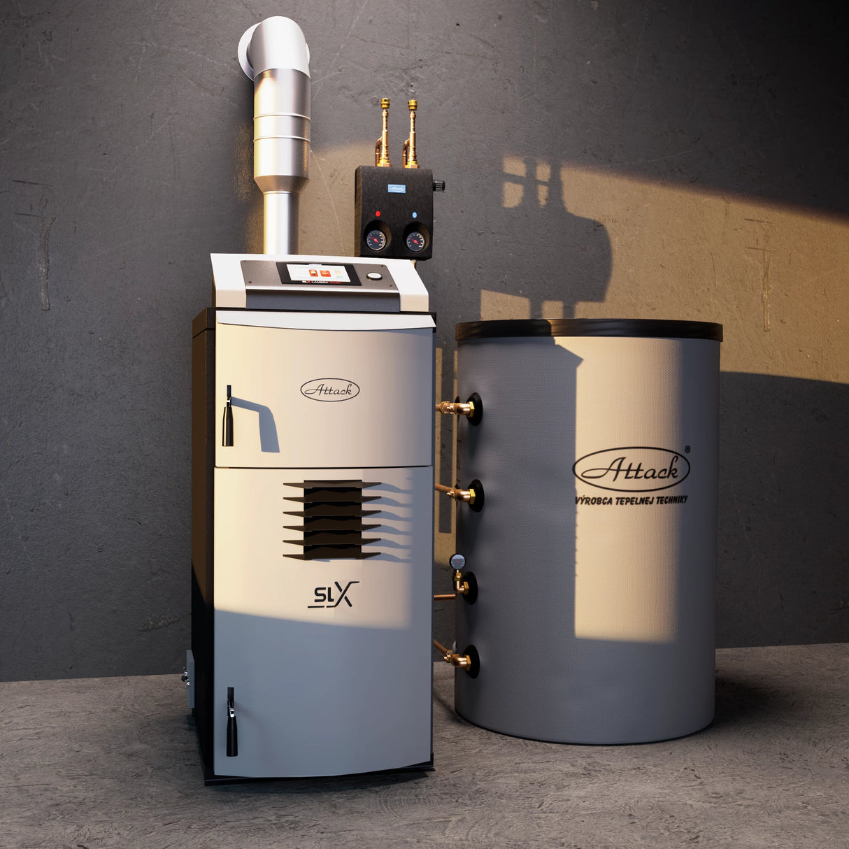 Gazéificateur à bois 20 kW ATTACK SLX 20 Lambda