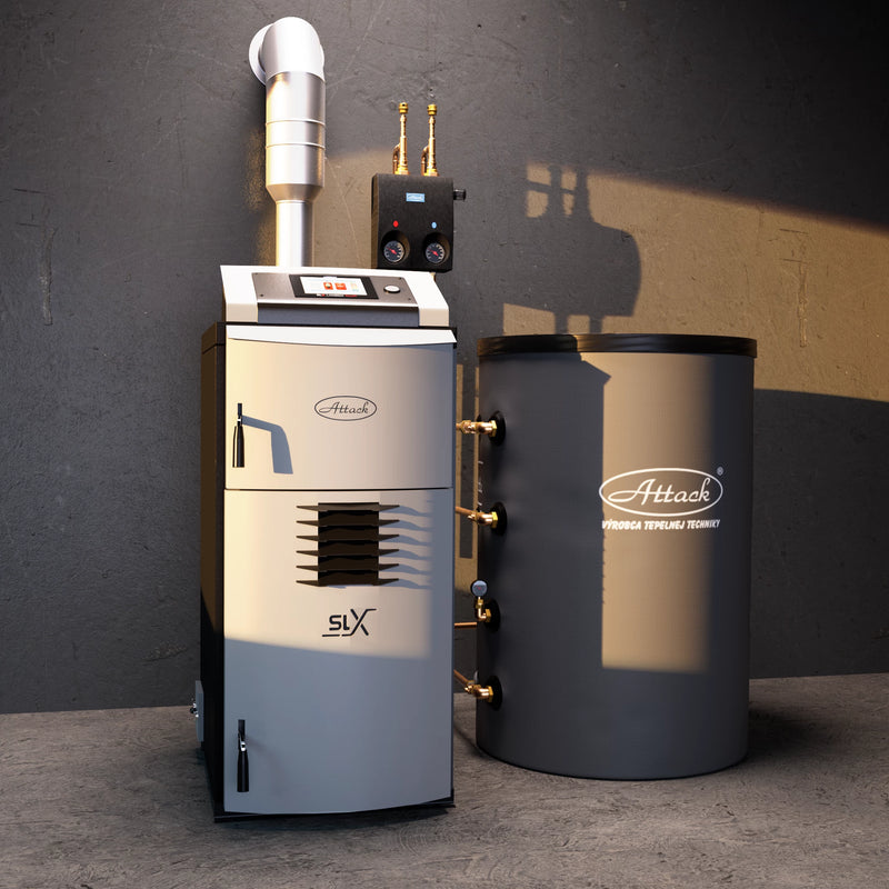 Træforgasser 40 kW ATTACK SLX 40 Profi