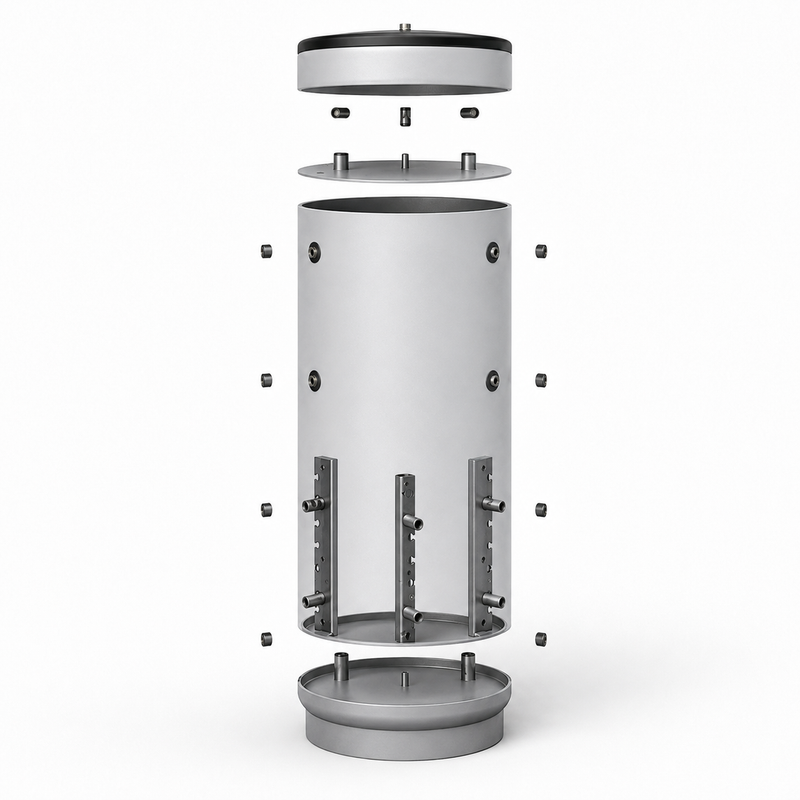 Schichtspeicher Schönberg Heiztechnik SPS 800 714 Liter