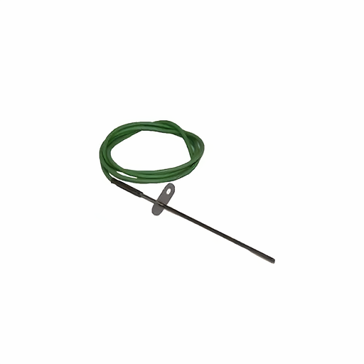 Thermoflux Pelling Flammensensor 🔥 mit grüner PVC-Kabelleitung für sichere Flammenüberwachung in Heizsystemen.