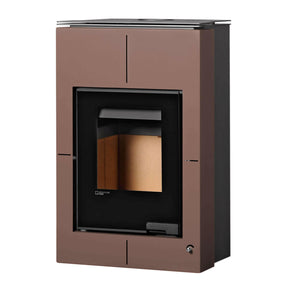 Vario Saporo Manuell wasserführender Kaminofen mit effizienter Verbrennung.