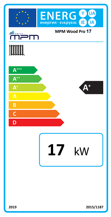 Holzvergaserkessel MPM Wood Pro 17 8,5–17 kW