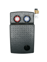 Solarpaket Flachkollektoren AMX2.85 11.48 m² für Flachdach.