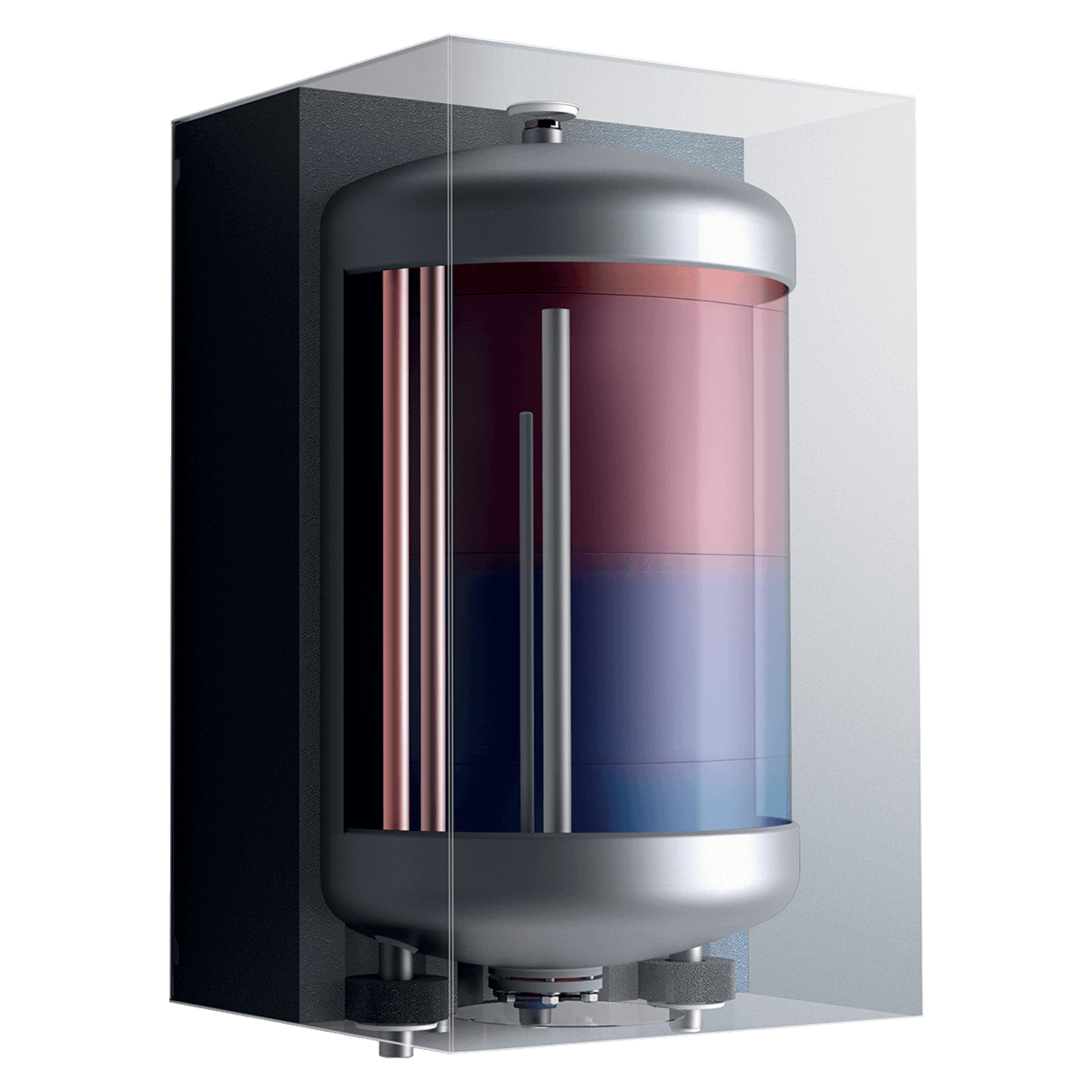 Vaillant actoSTOR VIH QL 75/2 B Warmwasser-Schichtladespeicher, wandhängend.