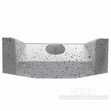 Viadrus U32 Schamottstein unten.