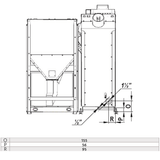 Pelletkessel Defro Komfort Ekopell 25 kW.