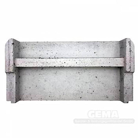 Viadrus U32 Schamottstein Mitte hinten.