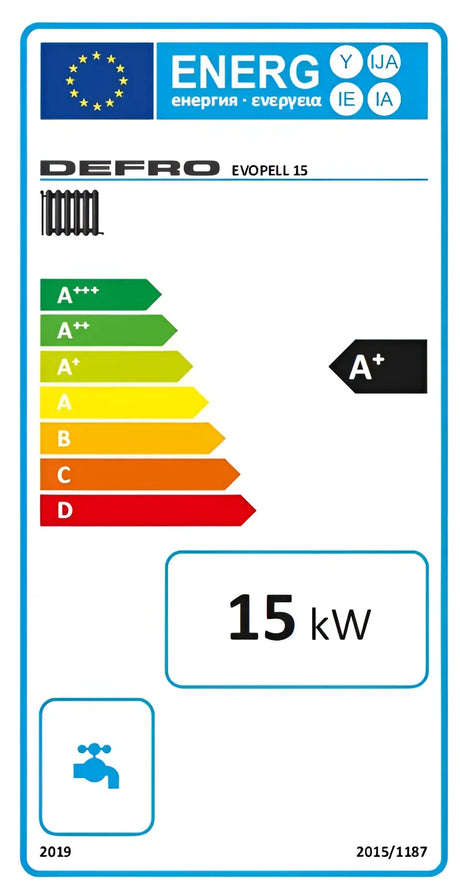 Defro Evopell Pelletkessel 15 kW – Effiziente Heizung für Wohngebäude ♻️🔥.