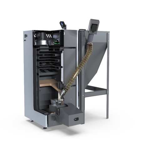 Pelletkessel NEXTPELL+ 20 kW – Effizientes Heizen mit modernster Technologie 🔥.