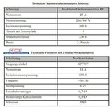 Heizstab 9 kW  mit einstellbare Heizpatrone.