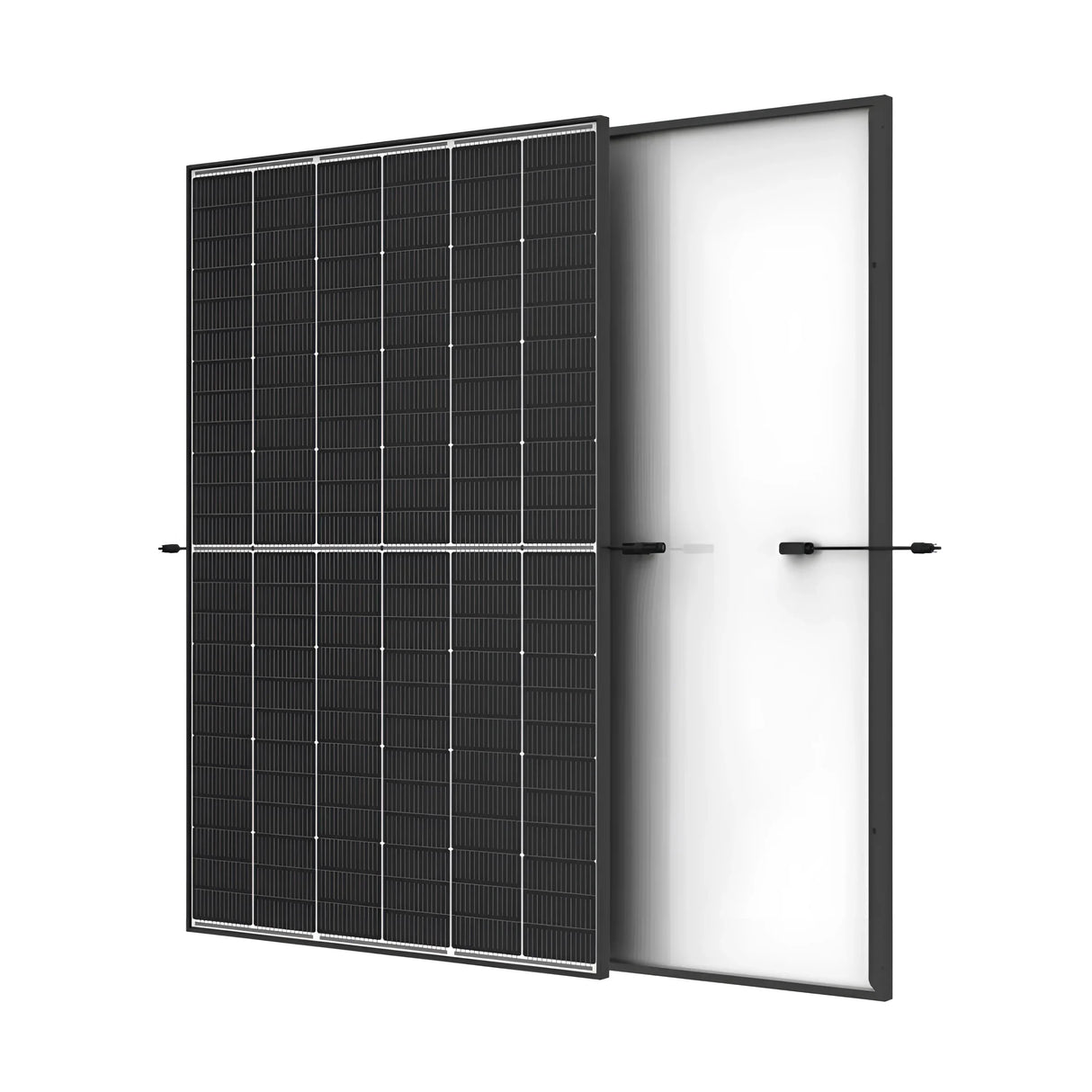 10kWp Photovoltaikanlage mit 10kW Speicher - Black Frame Trina Module.
