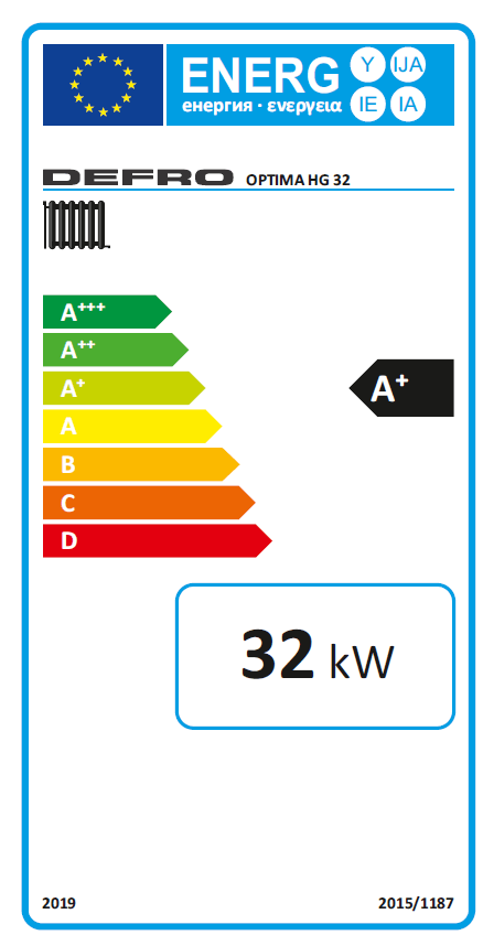 Defro Optima HG Holzvergaserkessel 32 kW – Effizient & Modern - GEMA Shop