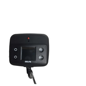 Elektroheizstab Einschraubheizkörper 1,5 - 3kW mit App-Steuerung.