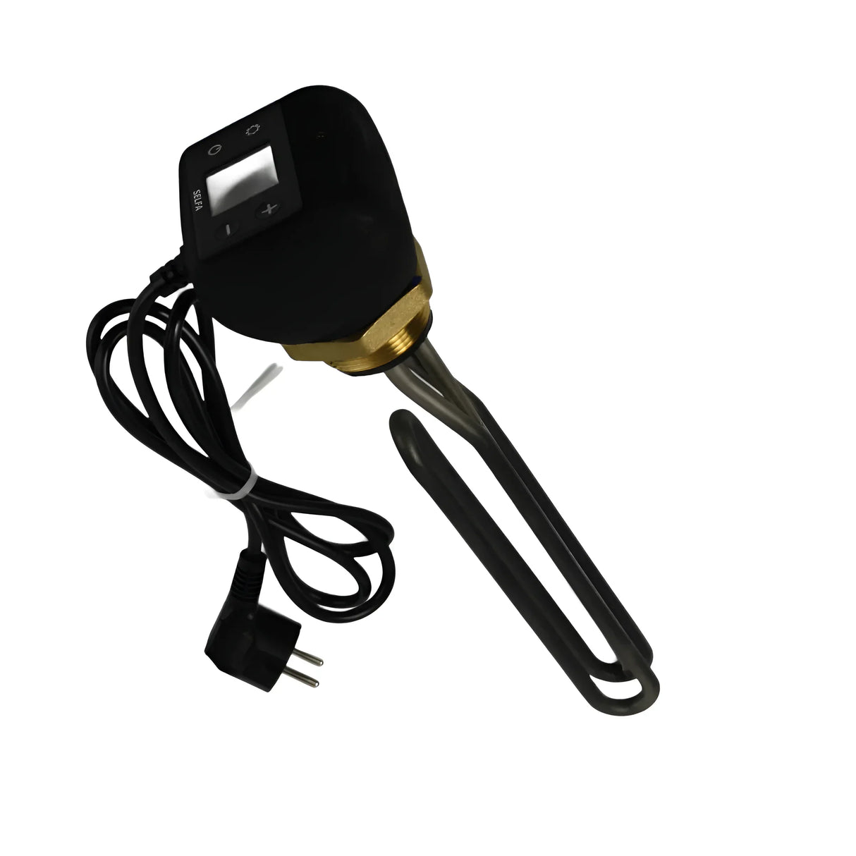 Elektroheizstab Einschraubheizkörper 1,5 - 3kW mit App-Steuerung.