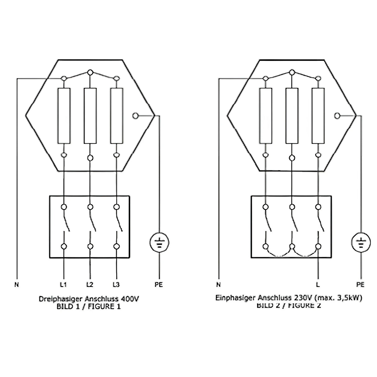 Elektroheizstab | Heizstab | Heizpatrone I Einschraubheizkörper 3 kW AG 1 ½“.