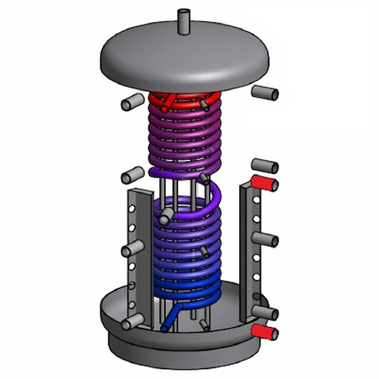 Frischwasser - Hygiene - Kombispeicher FK mit Edelstahl - Wellrohr - GEMA Shop