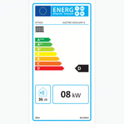 GEMA Shop Energieeffizienzlabel für ATTACK Electric Excellent 8 Elektrokessel mit Klasse D