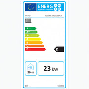 GEMA Shop Energieeffizienzlabel für ATTACK Electric Excellent 24 Elektrokessel mit Klasse D und 23 kW Leistung