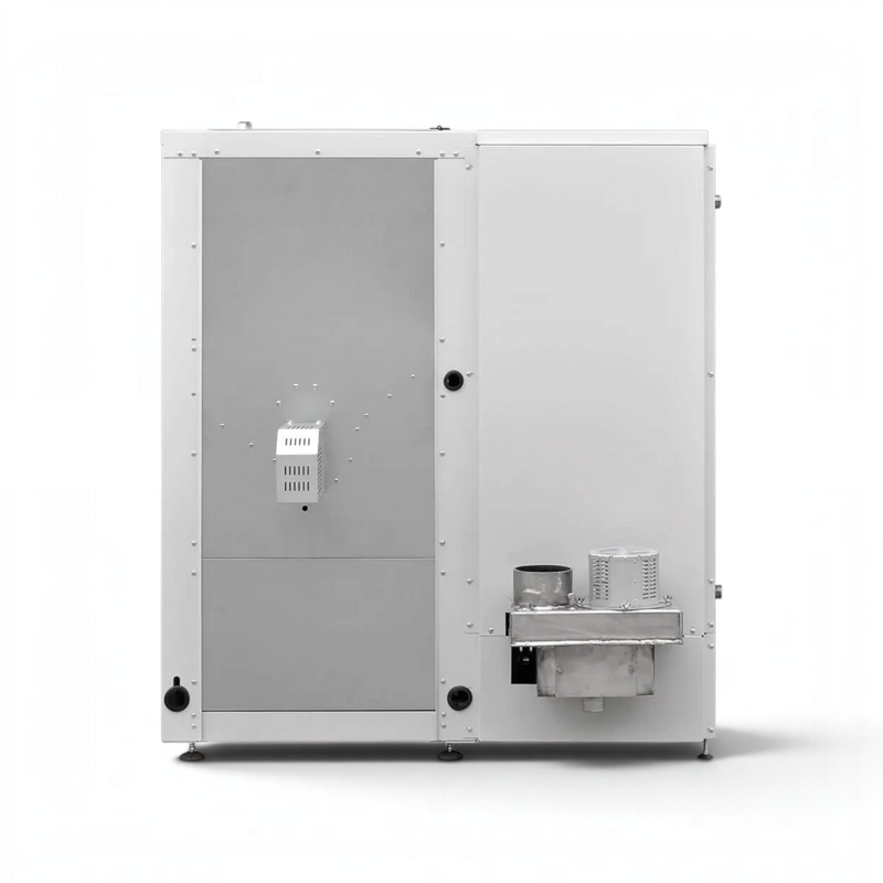 GEMA Shop HKS Lazar InterFire 11 Standard Pelletkessel in weiss mit 12 kW Leistung und moderner Technik